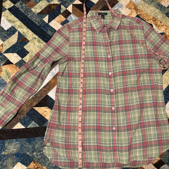 Lauren Ralph Lauren / Lauren Jean Co Button down long sleeve top - M - Picture 5 of 7